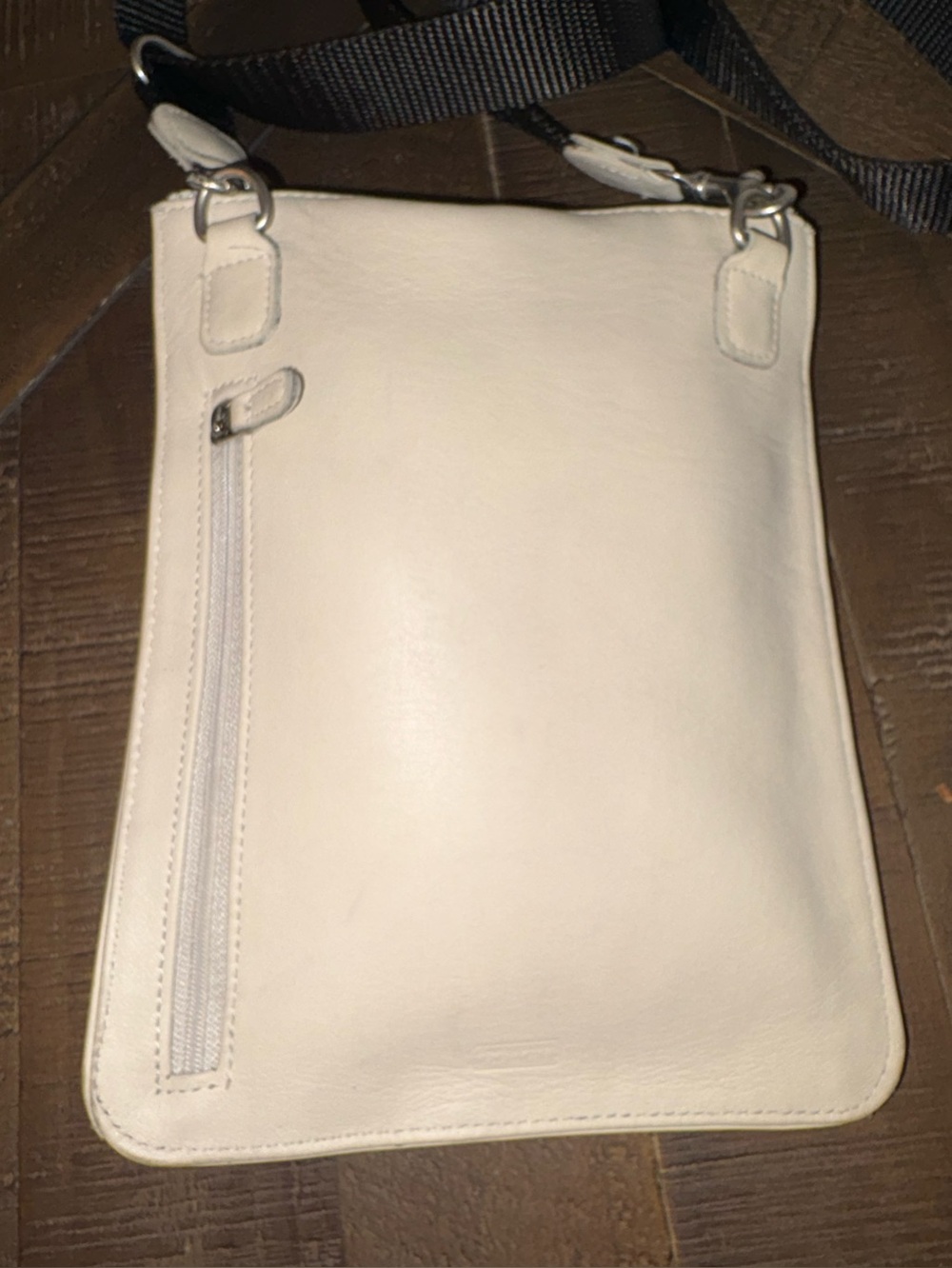 Coach Cream Leather Crossbody Bag
